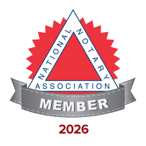 Proud Member of the National Notary Association